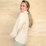 Daily Pick Gauze Top - Natural