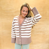 Understand Me Cardigan - Mocha