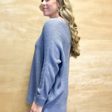 Ethel Sweater - Slate Blue