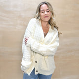 Sparks Joy Cardigan - Cream