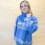 Nordic Times Sweater - Blue