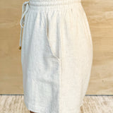 Natural Sun Linen Shorts