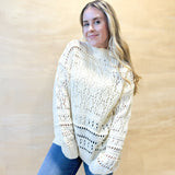 Cream Coast Knit Sweater