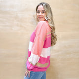 Belong To Me Sweater - Fuchsia